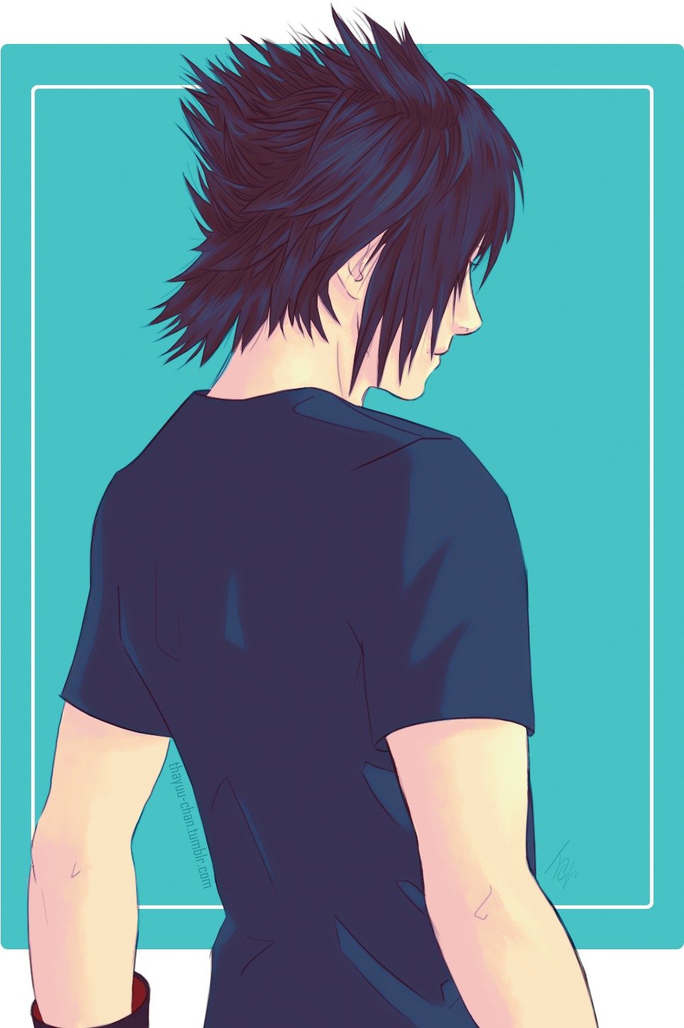 Fan Contentmy Fanart Of Noctis - Noctis Fanart (1200x1499), Png Download
