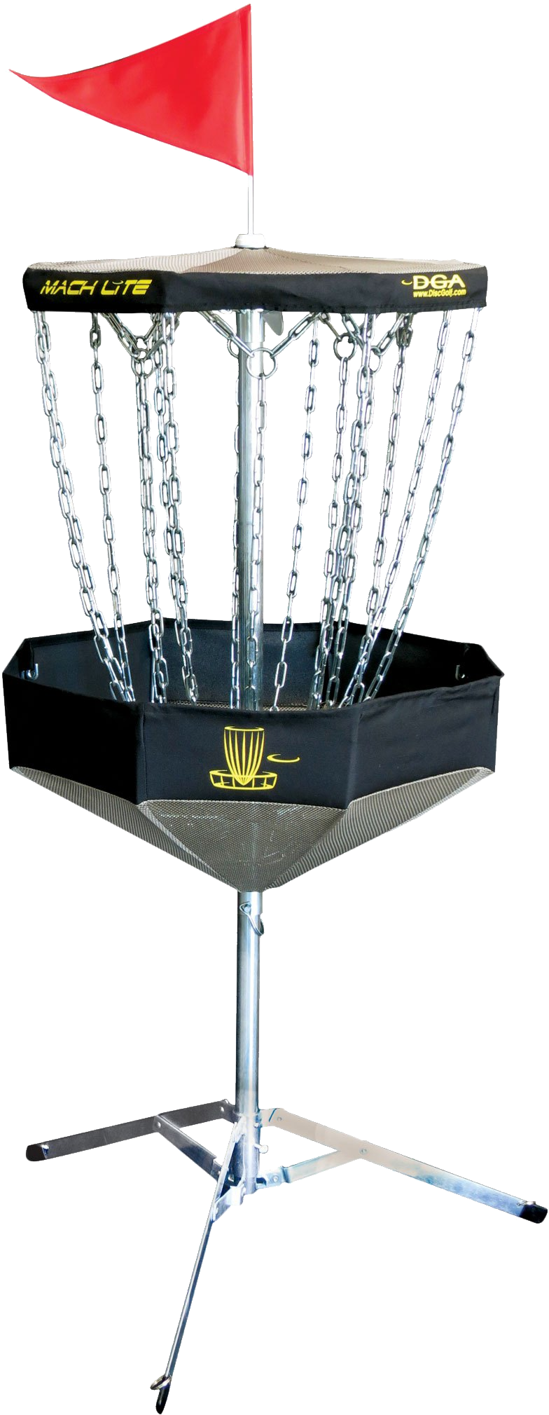 Dga Mach Lite Portable Disc Golf Basket - Mach Lite Disc Golf Basket (2100x2100), Png Download