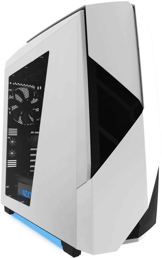 N450 White Main2 - Nzxt Noctis 450 (1024x1024), Png Download