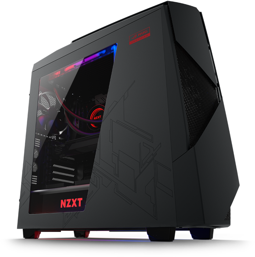 Nzxt Announce Noctis 450 Rog Special Edition Case - Noctis 450 Rog (900x900), Png Download