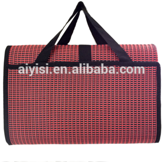 Cheap Beach Bag With Mat Woven Plastic Outdoor Mats - Picnic (350x350), Png Download