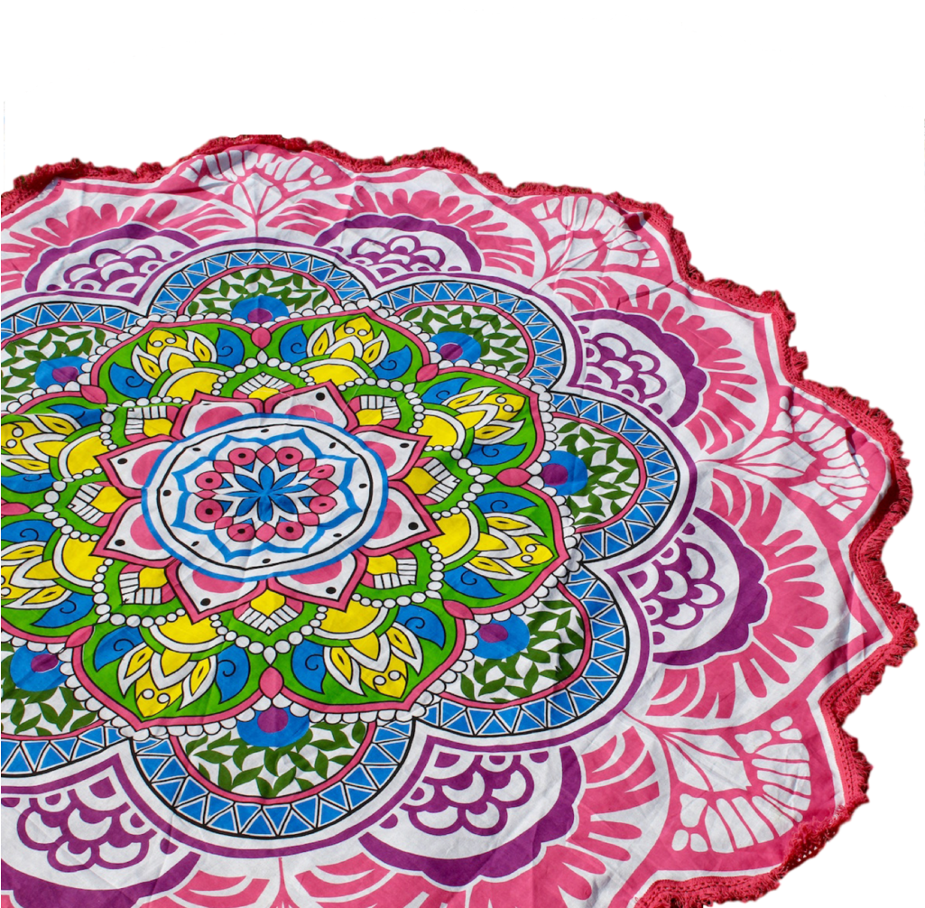 The Warhol Mandala Mat $35 - Picnic (1024x1024), Png Download