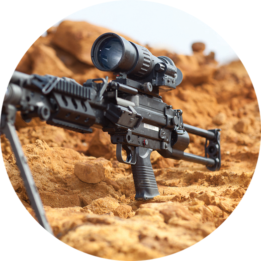 Noctis Technologies, A Subsidiary Of Carson Industries, - Assault Rifle (525x525), Png Download