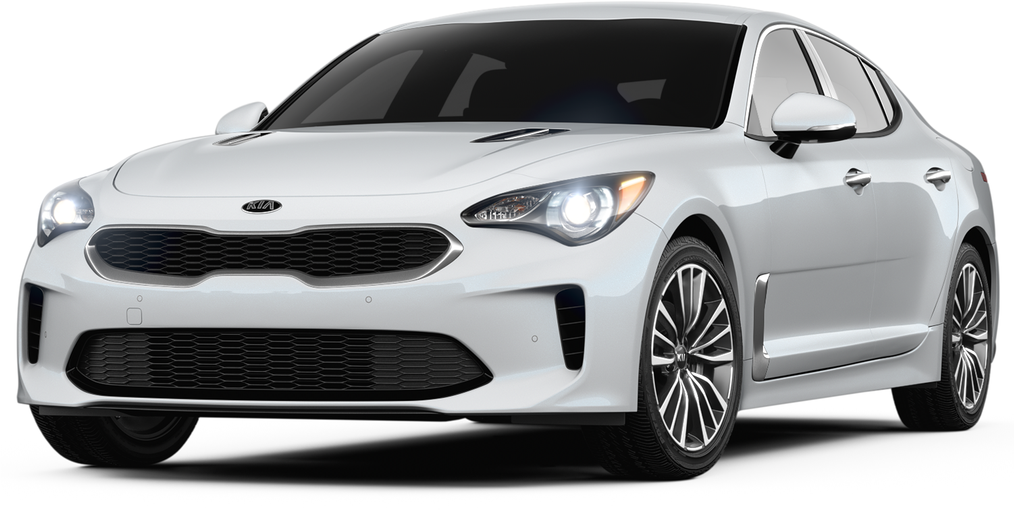 2018 Kia Stinger Sedan - Infiniti (2080x1073), Png Download