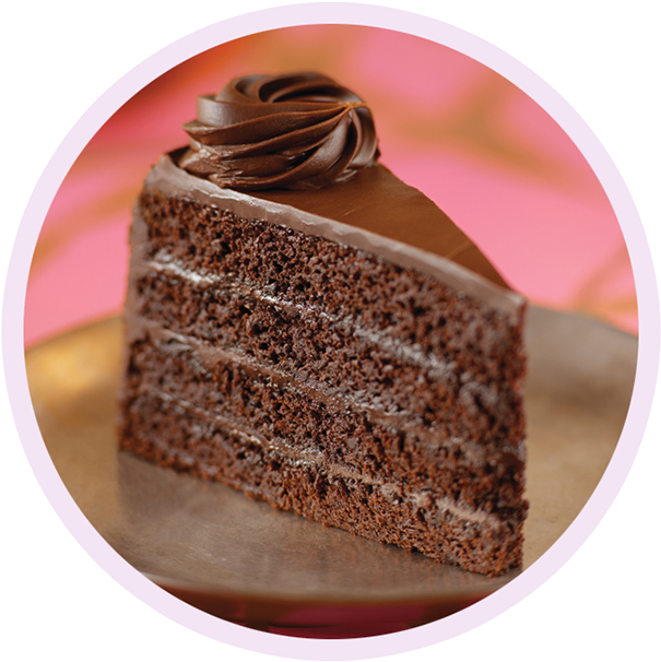 Fudge Cake - Cheese Cake Factory 10 Inch Fudge Cake (723x727), Png Download