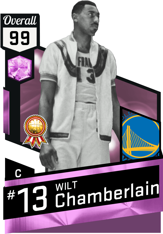 Wilt Chamberlain - Get 99 Overall 2k18 (651x941), Png Download