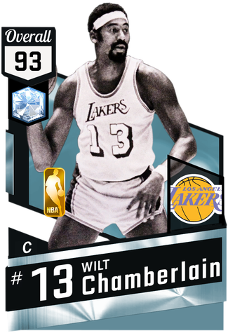 '71 Wilt Chamberlain Diamond Card - Reggie Miller Nba 2k17 (325x475), Png Download