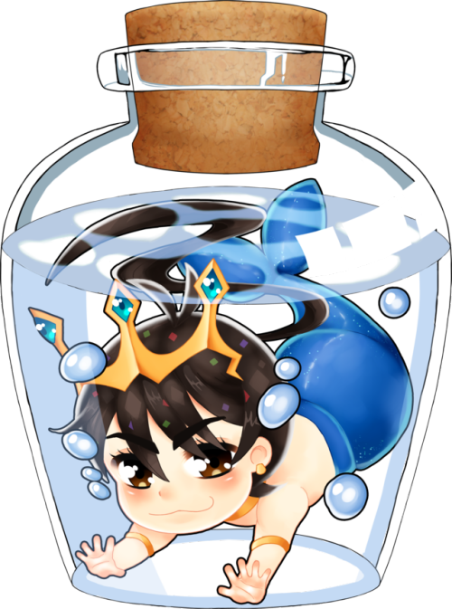 Karamatsu Mermaid (500x673), Png Download