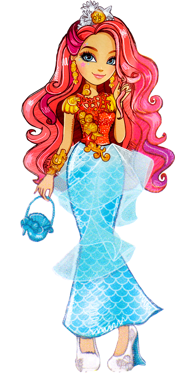 Tumblr Ob2l4fr0341tc5d60o1 1280 - Ever After High - Meeshell Mermaid Doll (806x1600), Png Download