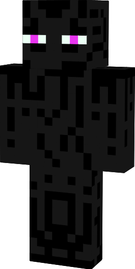 Download Minecraft - Ender Man Minecraft Skin PNG Image with No