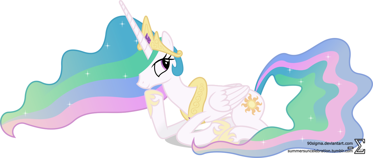 Uploaded - Celestia Thinking (1280x545), Png Download