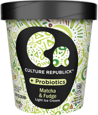 Matcha & Fudge - Ice Cream (338x396), Png Download