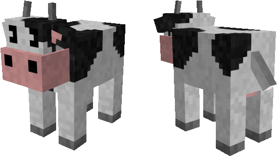 Agent Cow Minecraft Skin Download - Wall Decal (582x342), Png Download