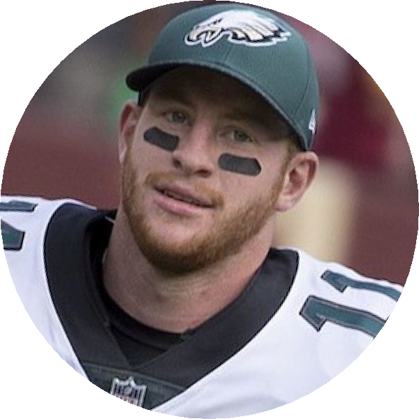 Carson Wentz - Baseball Player (600x600), Png Download