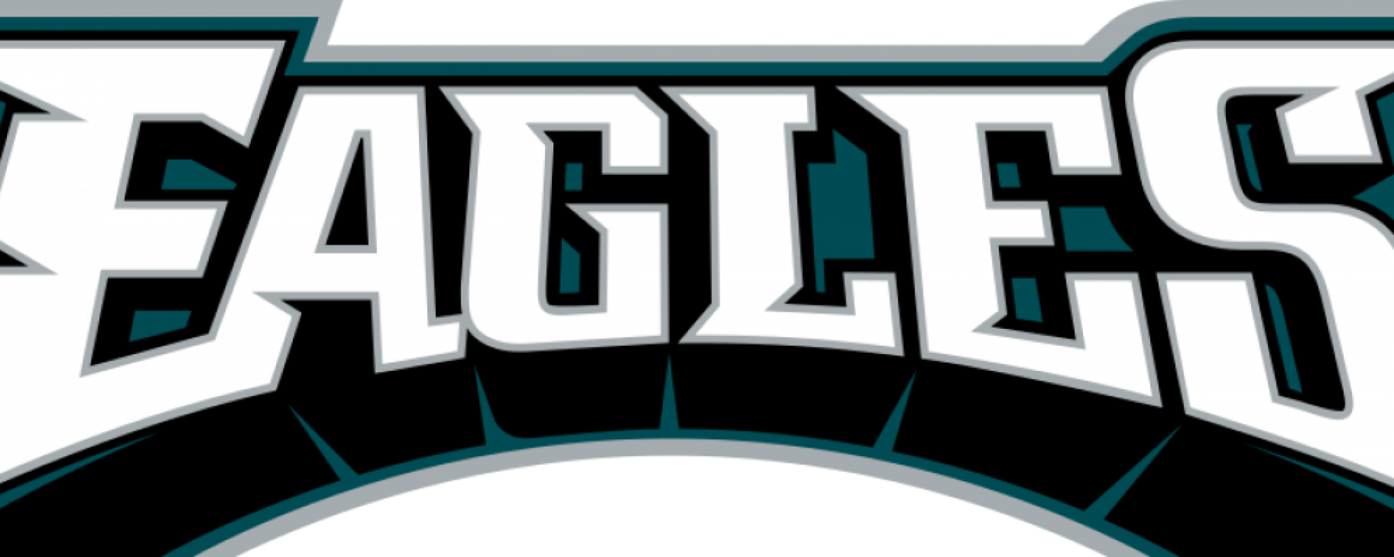 Getting The Swoop - Philadelphia Eagles Logo (2000x799), Png Download