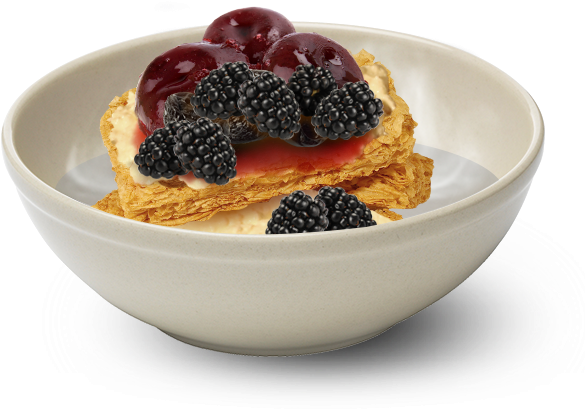 Just Finished Making My Ultimate Weet-bix Brekkie - Blackberry (681x475), Png Download