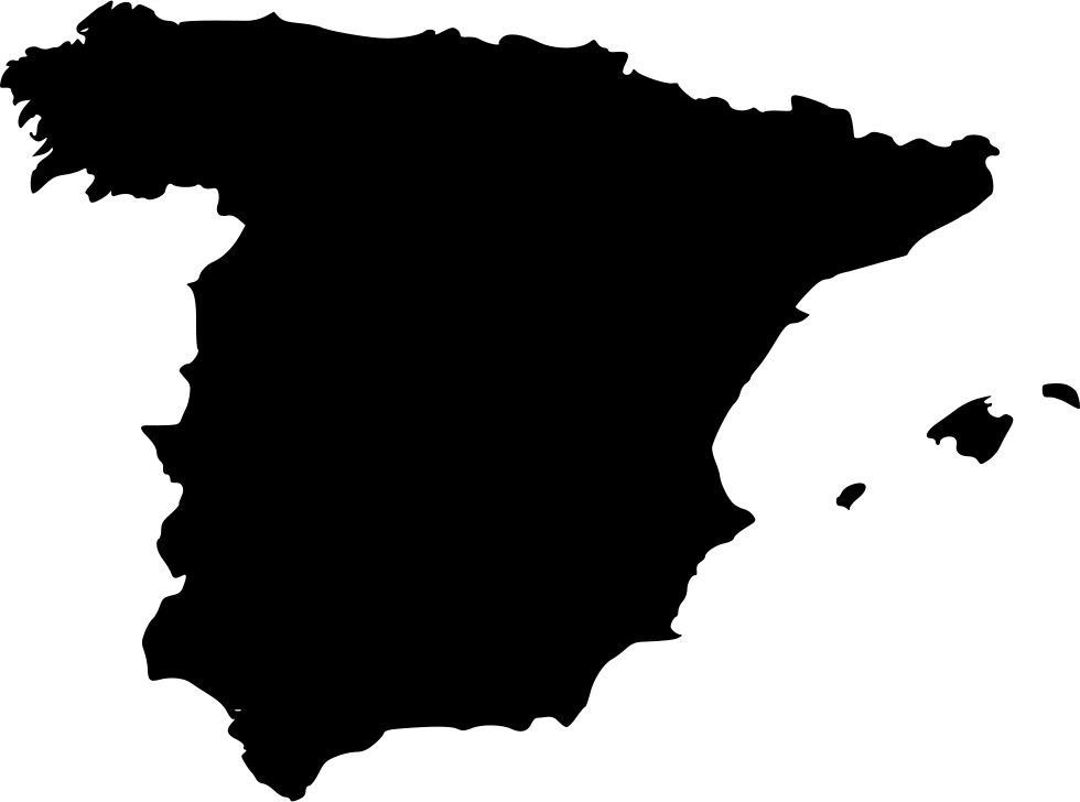 Png File - Spain Svg Map (980x728), Png Download