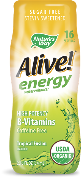 Alive Energy Water Enhancer - Nature's Way Water Enhancer (272x600), Png Download