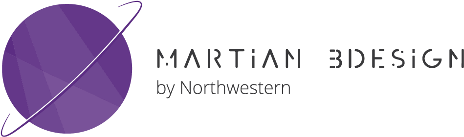 Northwestern's Team Won 5th Place As The 3d-printed - Northwestern University (1000x300), Png Download