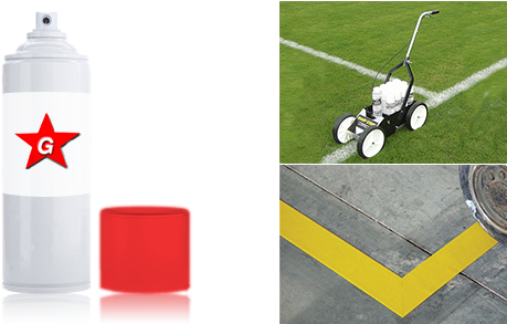 Eco-stripe Water Based Marking Paint - Lawn (553x292), Png Download