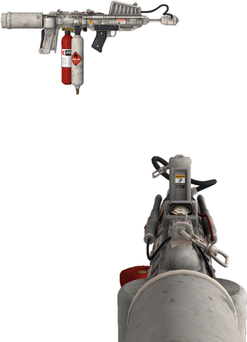 Nostromo/sevastopol Flamethrower - Assault Rifle (803x803), Png Download