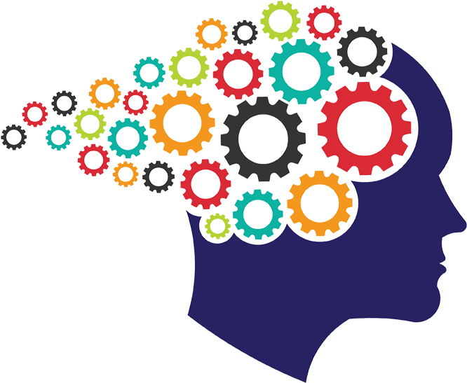 Digital Customer Care - Thinking Head (714x585), Png Download