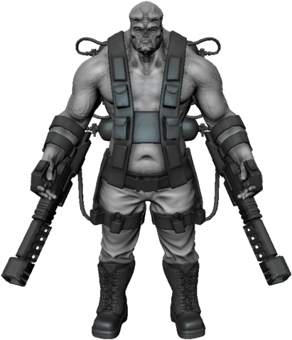 Gunnerfronthigh (1000x517), Png Download