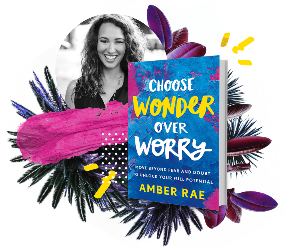 Img Collage Book V1b - Choose Wonder Over Worry: Move Beyond Fear (1000x874), Png Download