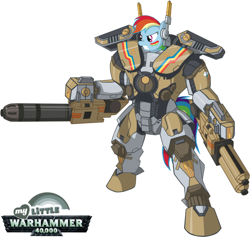 Sh2otingstar, Battle Suit, Bipedal, Crossover, Dual - My Little Pony Tau (900x844), Png Download