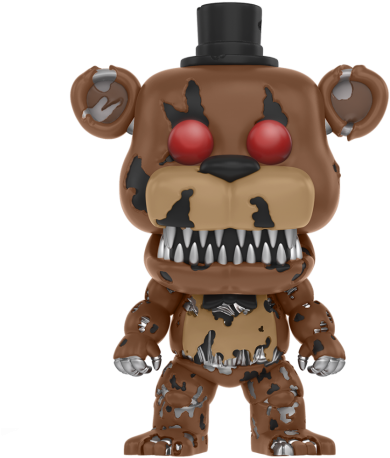 Funko Pop Nightmare Freddy (560x560), Png Download
