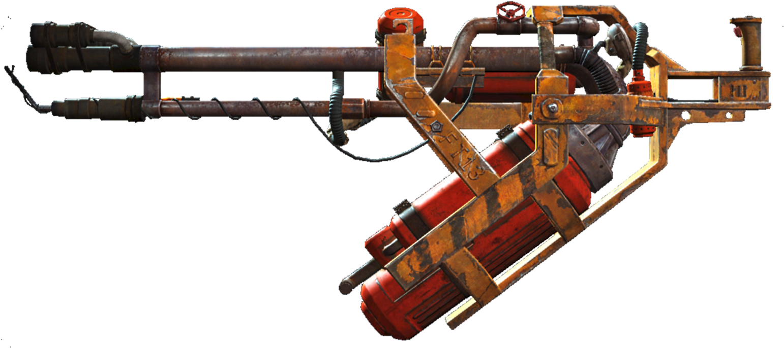 Fallout 4 Flamer (1558x816), Png Download