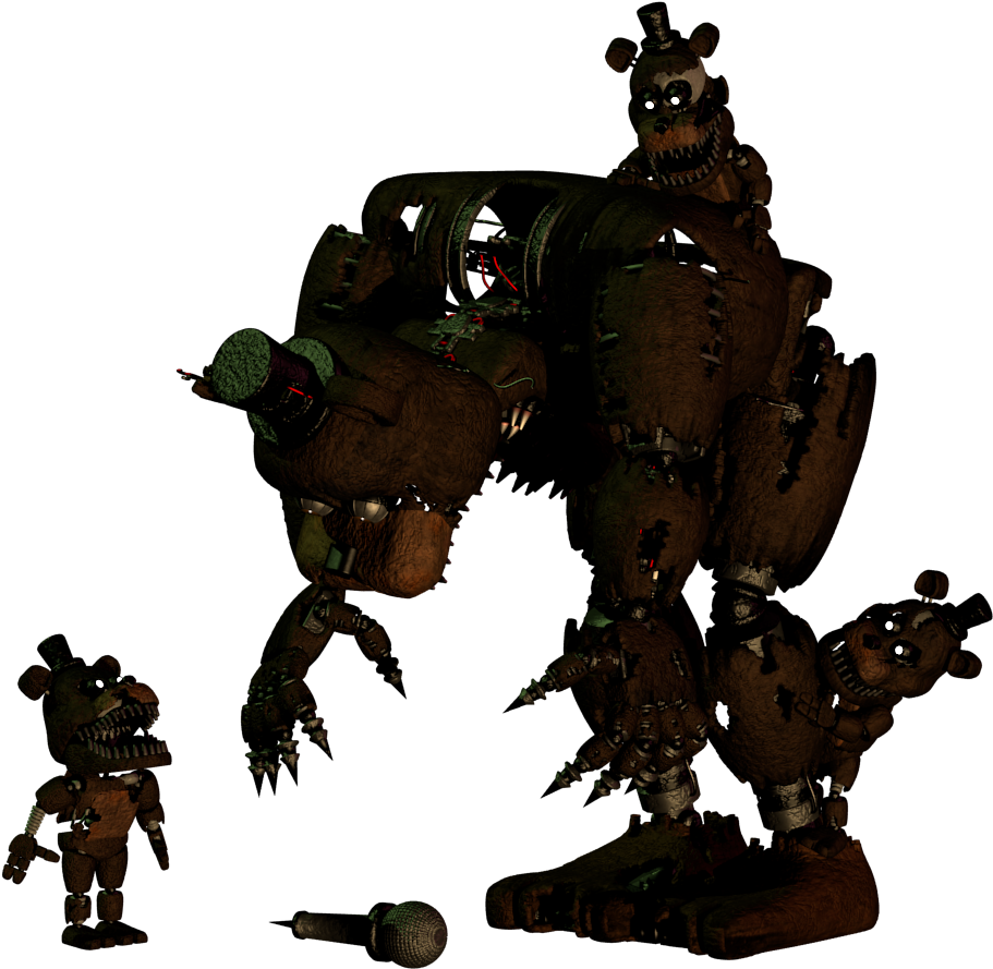 Jokenightmare Freddy's - Statue (960x960), Png Download