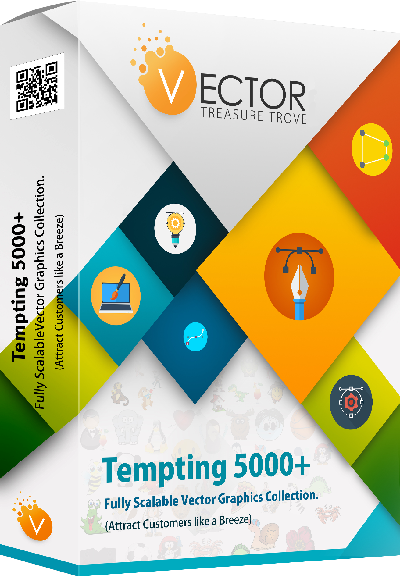 Tuck In The Massive Goldmine Of 5000 'royalty-free' - Vector Graphics (1442x2078), Png Download