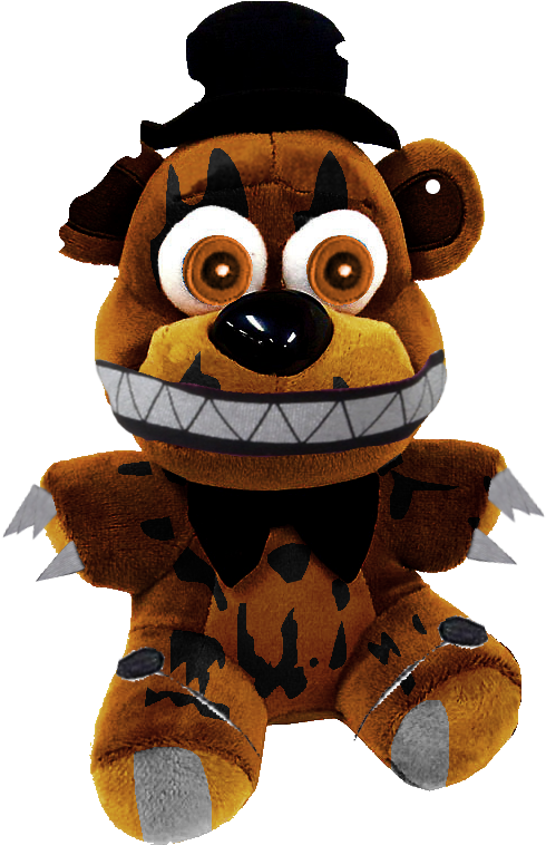 Editnightmare - Funko Five Nights At Freddy's Nightmare Freddy Plush, (572x762), Png Download