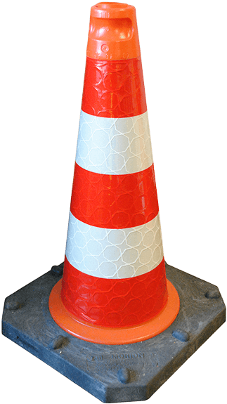 < Back - Bigfoot Traffic Cone 500mm (700x700), Png Download