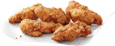 7he Coup Chicken Tenders - Crispy Fried Chicken (400x359), Png Download