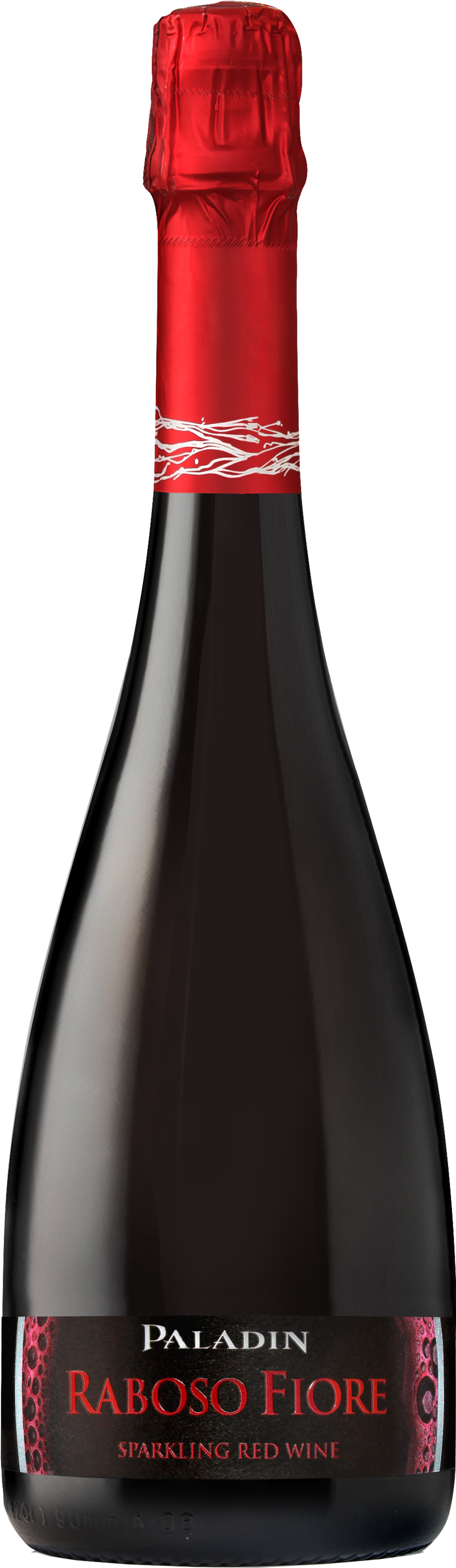 Raboso Fiore Red Sparkling Wine - Paladin Raboso Fiore Spumante Veneto Rosse Igt 750ml (1891x3772), Png Download
