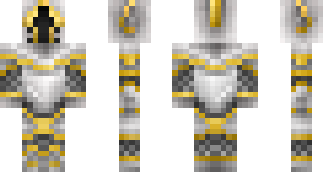 Paladin Minecraft Skin (750x442), Png Download