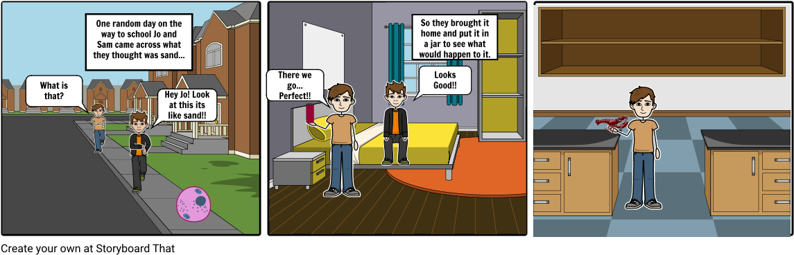 Streptococus And The Wrath Of The Clam - Cartoon (1164x385), Png Download