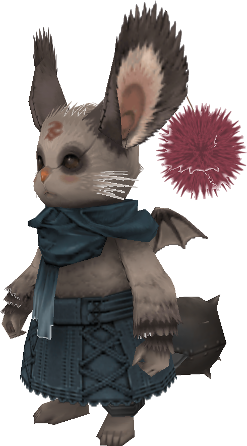 Moogle Prisoner - Domestic Rabbit (496x888), Png Download