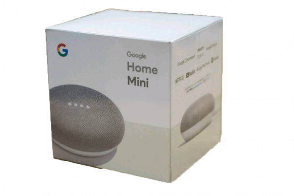 Google Home Mini Speaker- Portable Smart Speaker With - Google Home Mini (600x600), Png Download