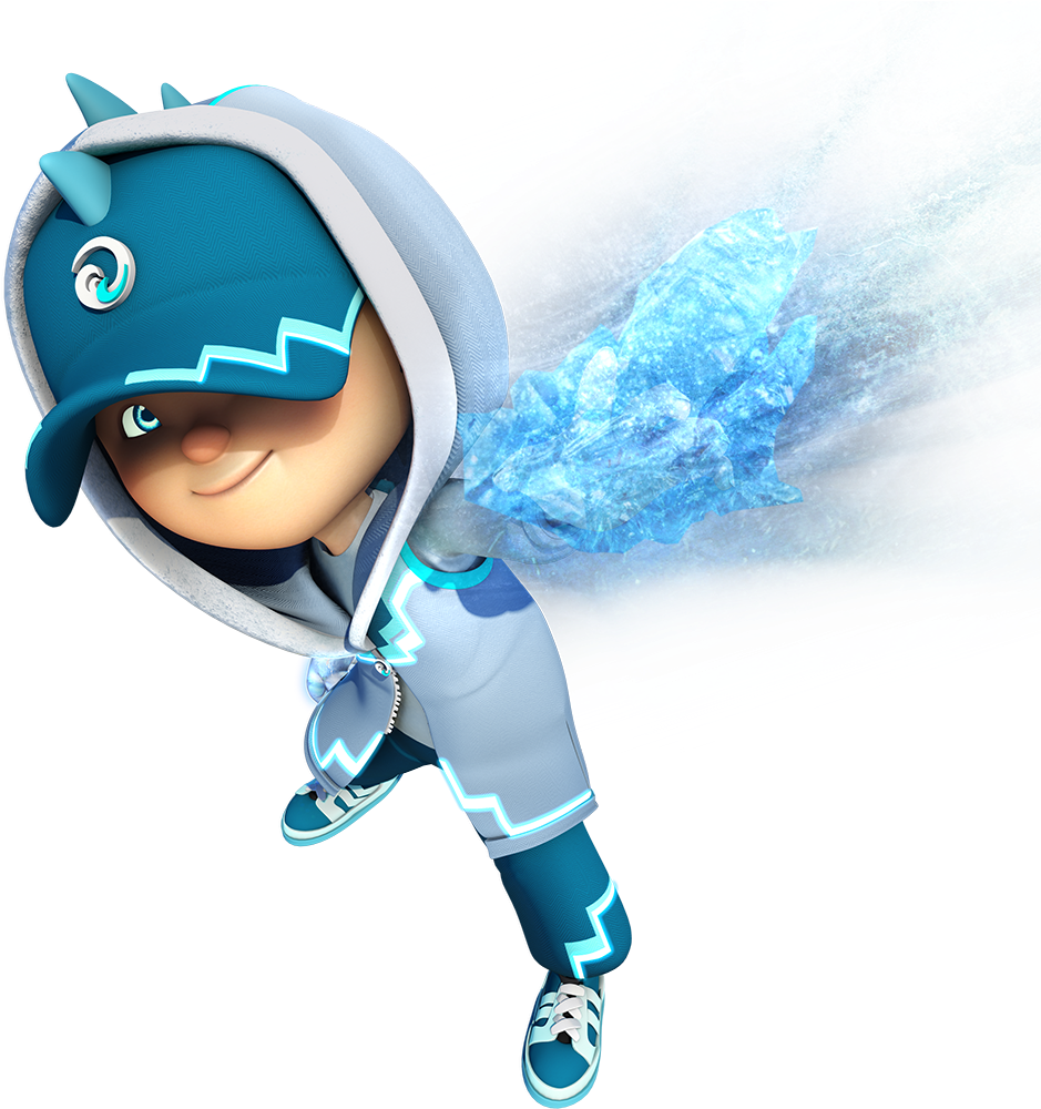 Bbb Ice 01 Small - Boboiboy Ice (1024x1024), Png Download