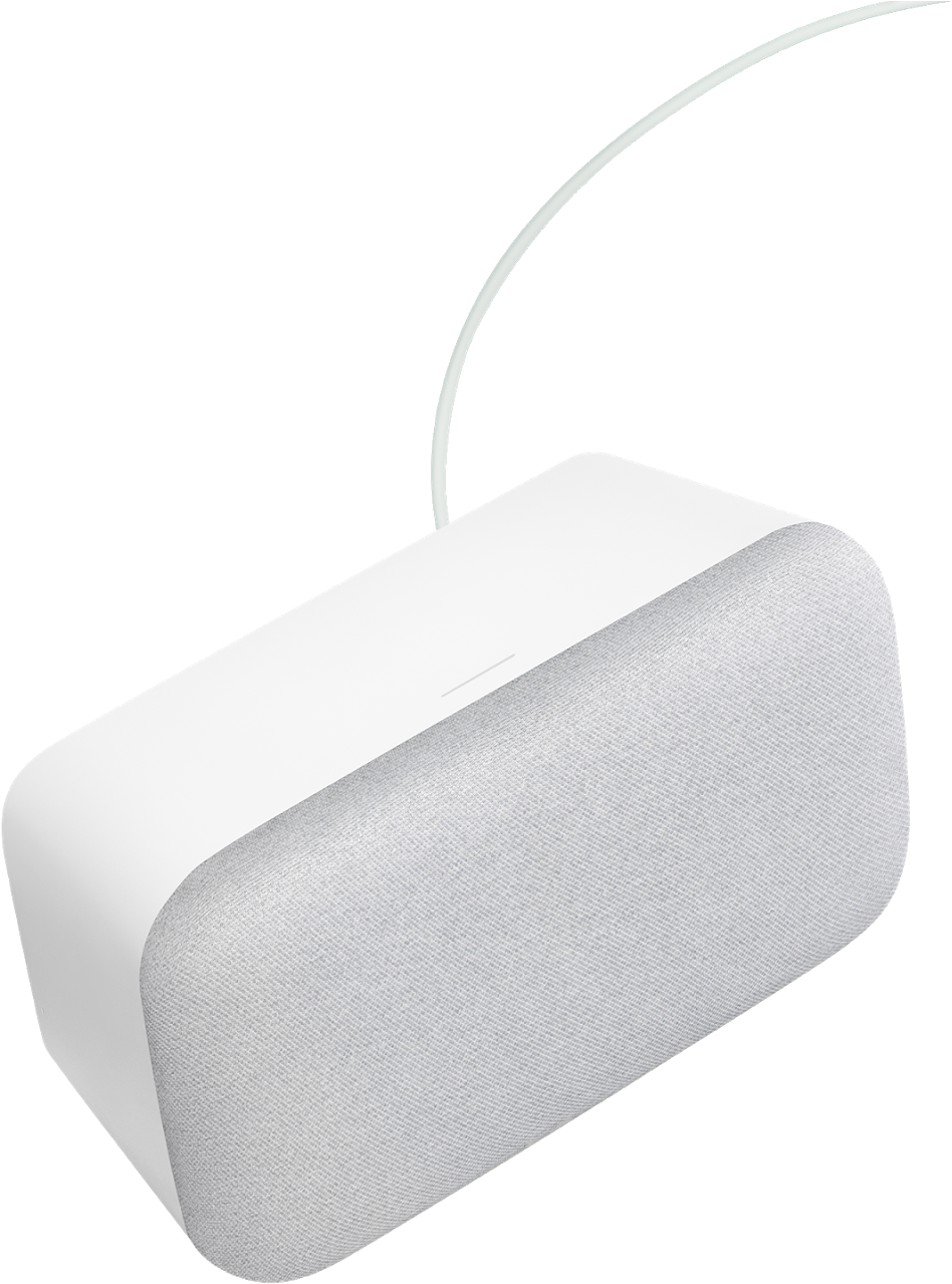 Google Home Max Smart Speaker, - Lamp (1425x1361), Png Download