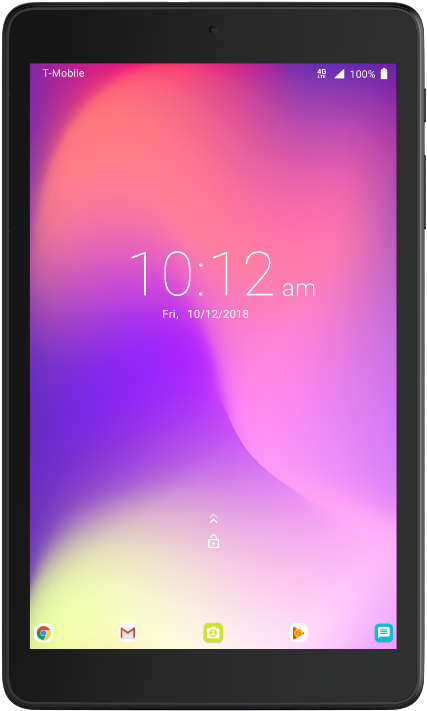 Alcatel 3t 8 Launches As T-mobile's First 600mhz Tablet - Tablet Computer (788x788), Png Download