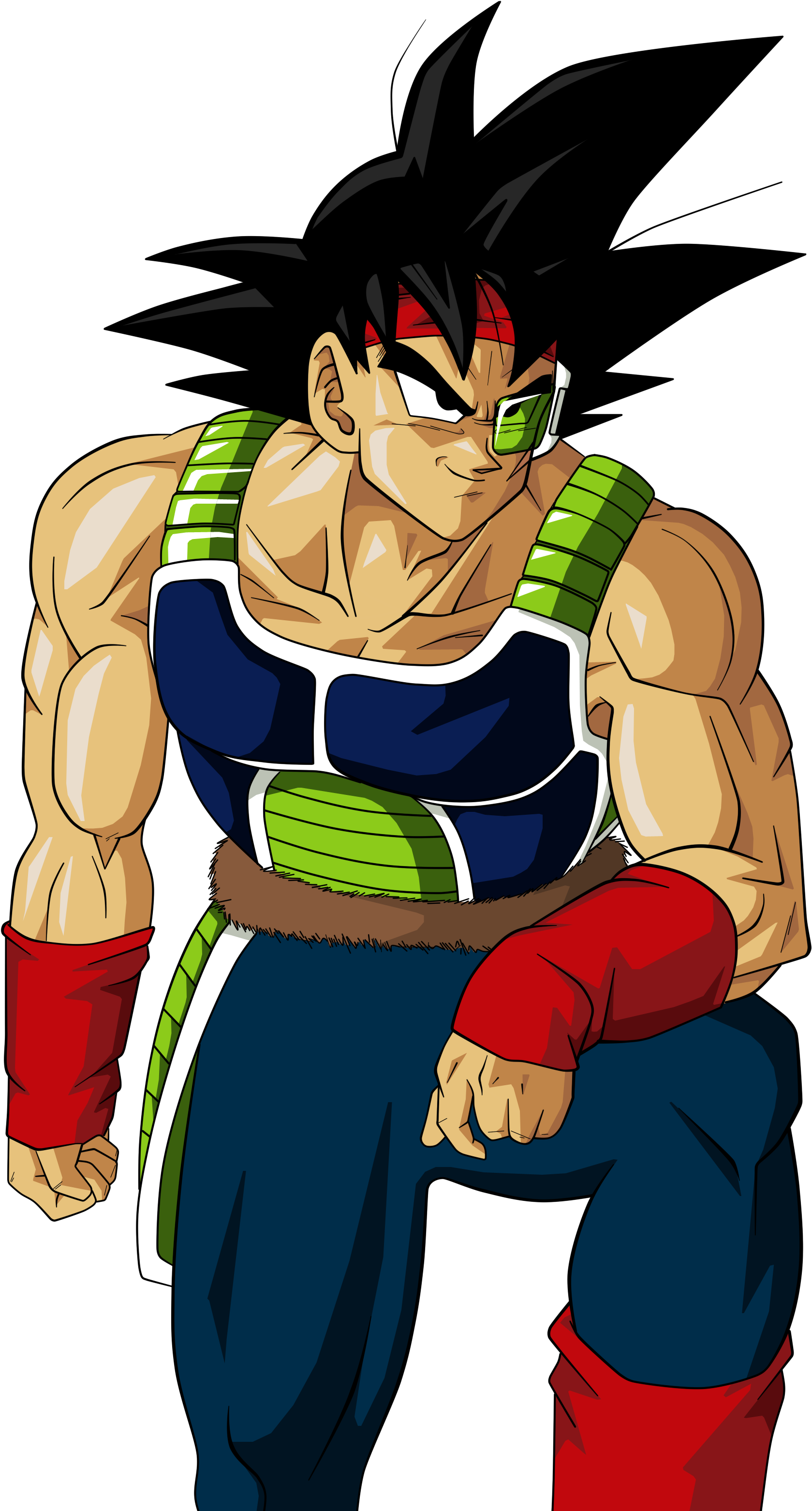 Bardock - Dragon Ball Z Bardock Png (1869x3156), Png Download