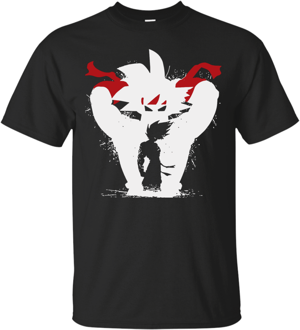 Customcat Apparel Custom Ultra Cotton T-shirt / Black - Dragon Ball Para Celular (900x900), Png Download