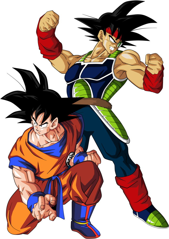 The Saiyans Were Exactly That - Son Goku And Bardock (802x995), Png Download