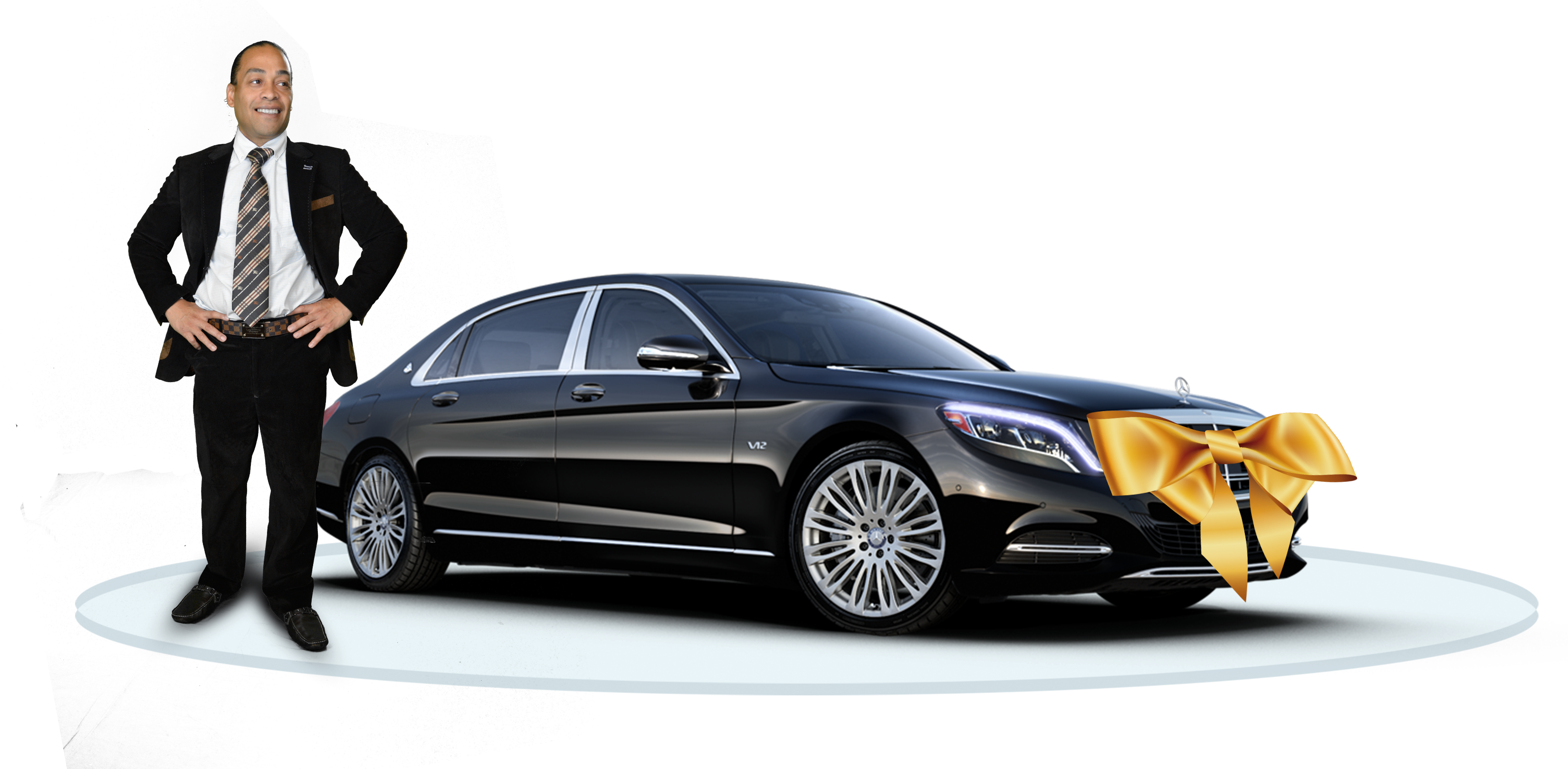 $200,000 - Executive Car (3300x1620), Png Download