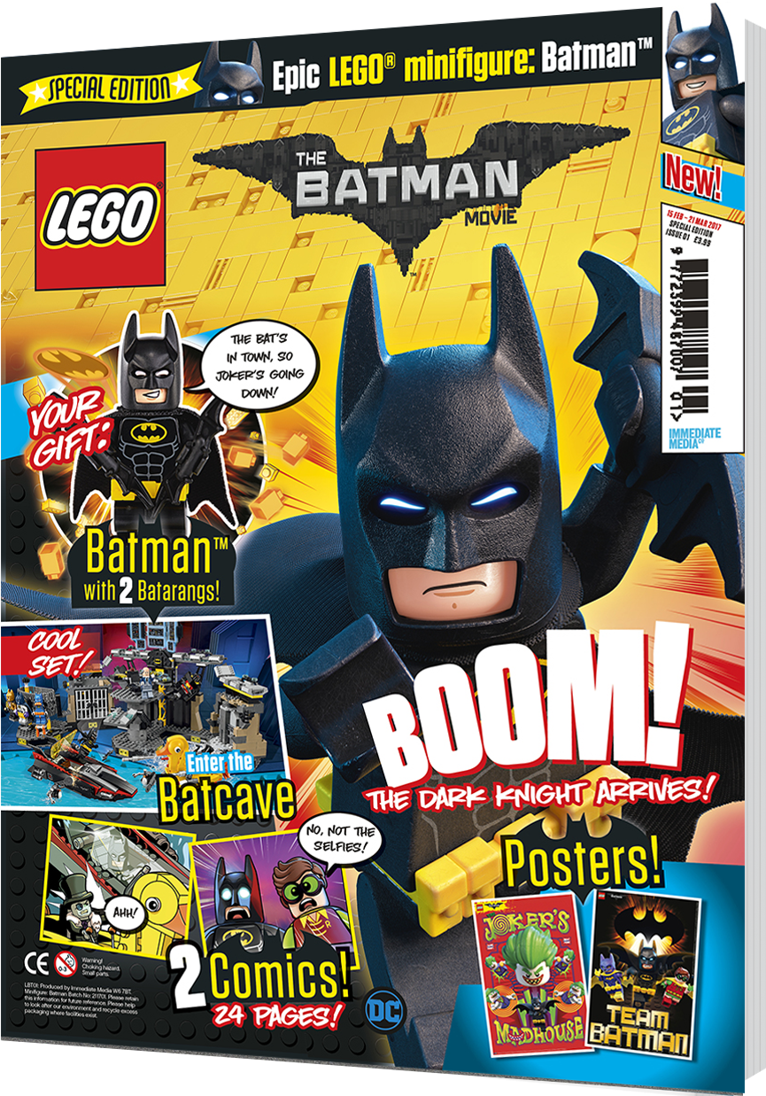 Every Issue Comes With A Wicked Gift Straight From - Lego (998x1245), Png Download