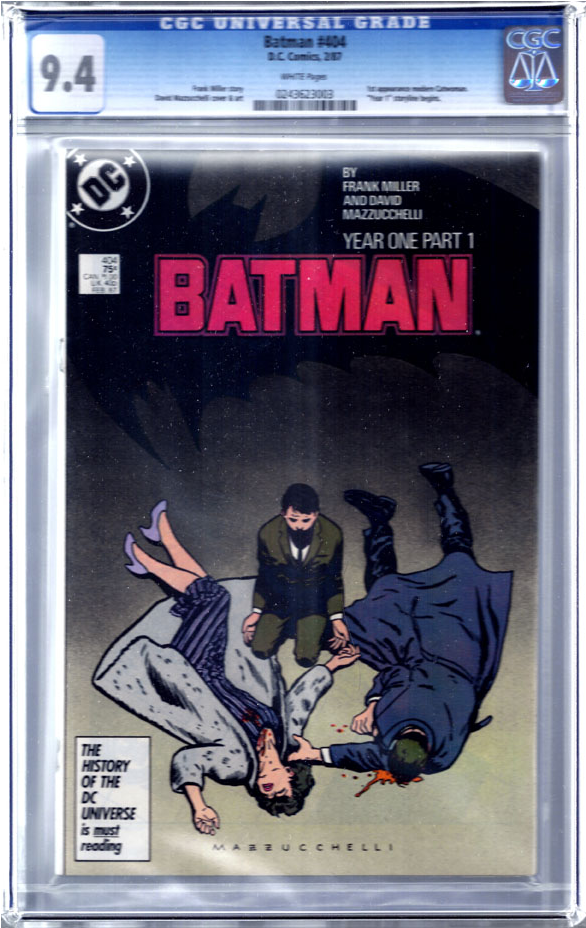 Batman Issue 404 Comic - Bruce Wayne Dead Parents (927x927), Png Download